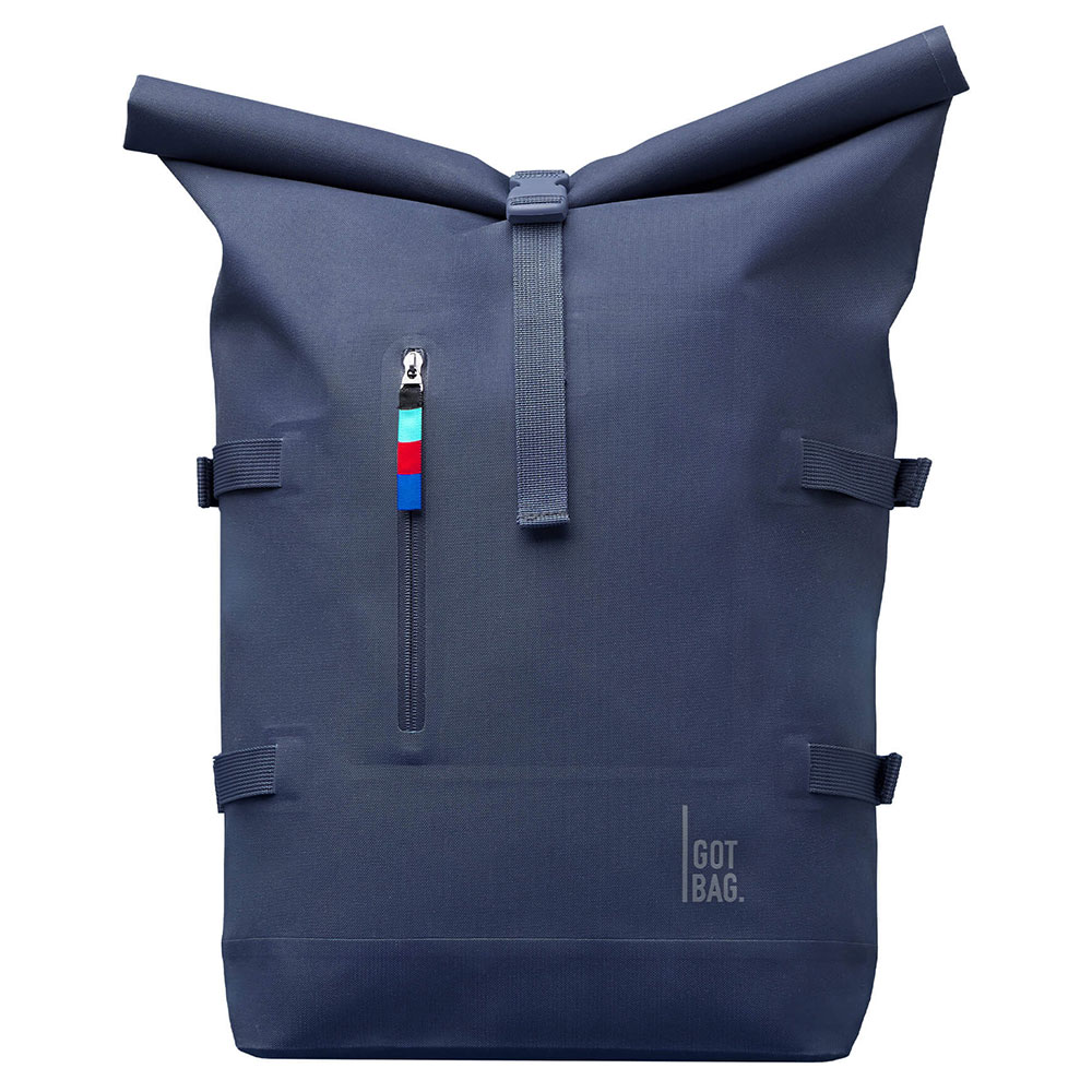 GOT BAG   Laptop Rugzak / Rugtas / Laptoptas / Werktas - Rolltop - Blauw - 15 inch