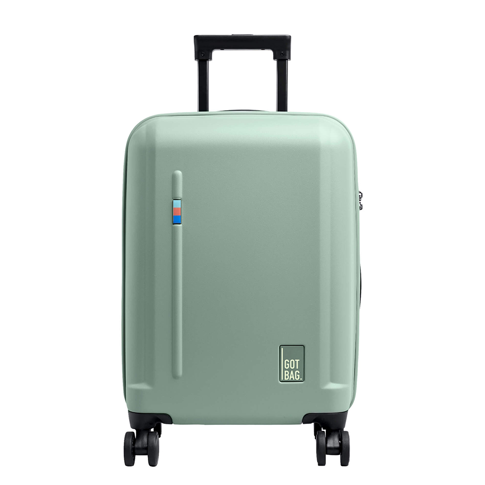 GOT BAG Handbagage harde koffer / Trolley / Reiskoffer - Re-Shell - 55 cm - Groen