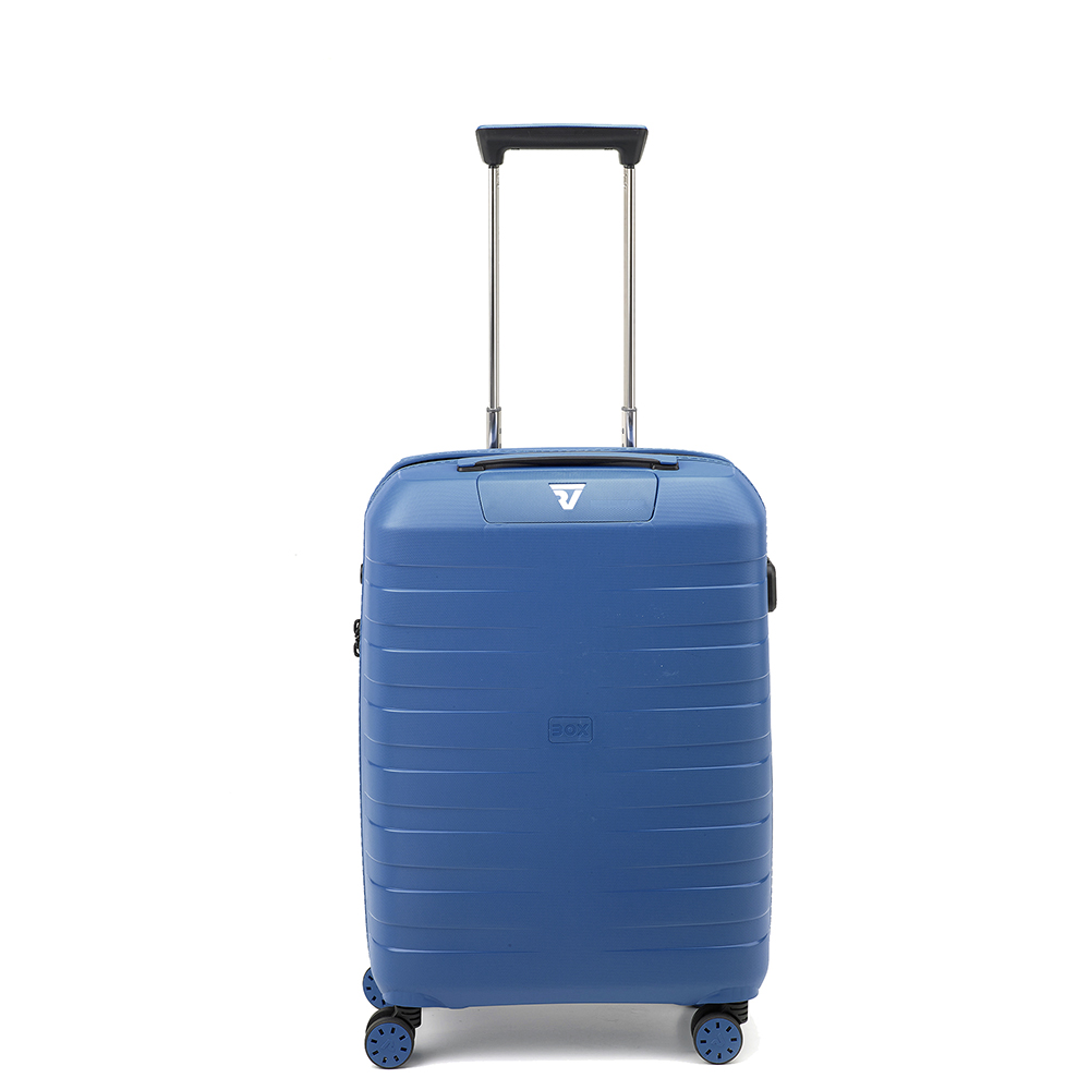 Roncato Handbagage harde koffer / Trolley / Reiskoffer - Box Sport - 55 cm - Blauw