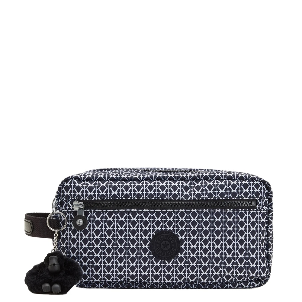 Kipling Agot Toilettas Signature Print