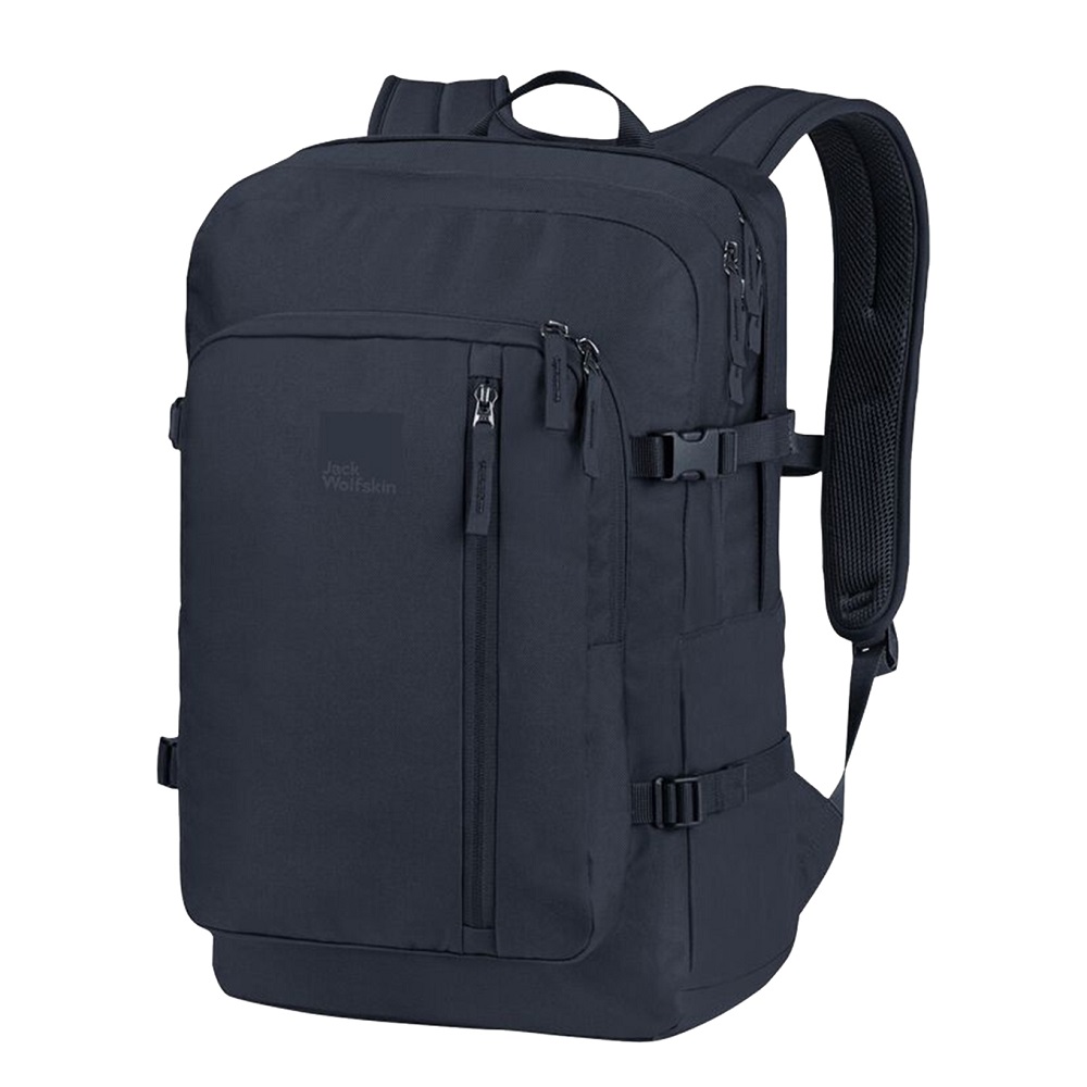 Jack Wolfskin Mannen Laptop Rugzak / Rugtas / Laptoptas / Werktas - Berkeley - Blauw - 14 inch