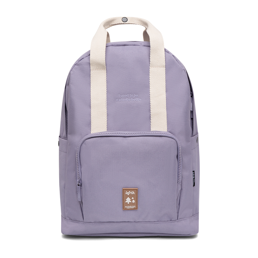 Lefrik Capsule Laptop Rugzak - Eco Friendly - Recycled Materiaal - 14 inch - Lilac