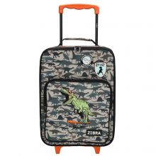 Zebra Trends Zachte Kinderkoffer Adventure Dino Green