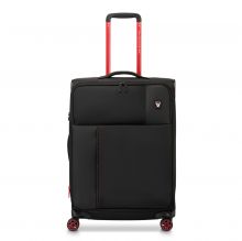 Roncato Move Soft Medium Trolley Expandable 64 cm Smoke Black