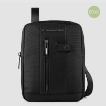 Piquadro Brief 2 iPad Crossbody Bag Schoudertas Black