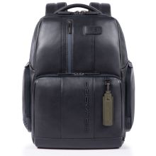 Piquadro Urban Fast Check PC Backpack 15.6'' Dark Blue