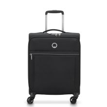 Delsey Brochant 2.0 4 Wheel Slim Cabin Trolley 55 Black