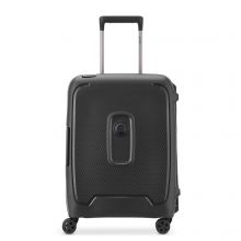 Delsey Moncey 4 Wheel Slim Cabin Trolley 55 cm Black