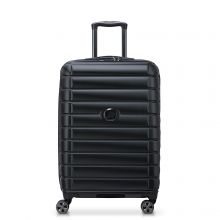 Delsey Shadow 5.0 4 Wheel Medium Trolley 66 cm Expandable Black