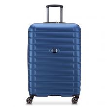 Delsey Shadow 5.0 4 Wheel Medium Trolley 75 cm Expandable Blue