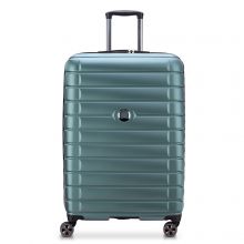 Delsey Shadow 5.0 4 Wheel Medium Trolley 75 cm Expandable Green