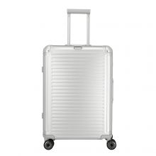 Travelite Next 2.0 Aluminium 4-Wheel Trolley M Silver