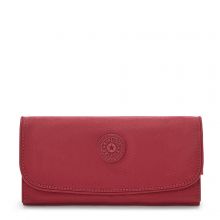 Kipling Money Land Portemonnee Funky Red