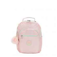 Kipling Seoul S Rugzak Blush Metallic