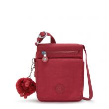 Kipling New Eldorado Schoudertas Funky Red