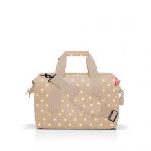 Reisenthel Allrounder M Reistas Metallic Dots Coffee