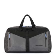 Piquadro Spike Weekender Duffle Bag Reistas Grijs/Zwart