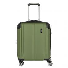 Travelite City 4 Wheel Expandable Trolley S Green