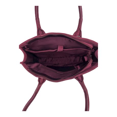 DSTRCT Portland Road Shopper Laptoptas 15 6 Inch Maroon