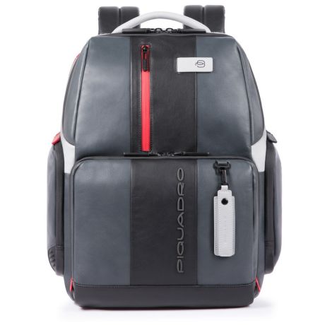 Hilarisch Ik heb het erkend twist Piquadro Urban Fast Check PC Backpack 15.6'' Black/Grey
