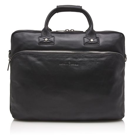 Castelijn Beerens Firenze Business 3 Vaks Laptoptas 17 Zwart