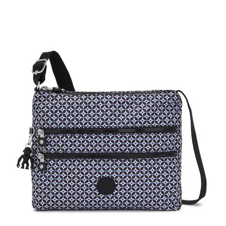 Kipling Alvar Schoudertas Blackish Tile