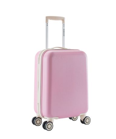 fascisme Rennen Storen Decent Star Maxx Handbagage Koffer 55 Pastel Roze