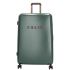 Charm London Travel Trolley L Donkergroen