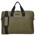 Enrico Benetti Bergen PU Laptop Schoudertas 17" Khaki