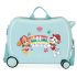 Paw Patrol Rolling Suitcase 4 Wheels Be Happy Mint Green