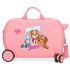 Paw Patrol Rolling Suitcase 4 Wheels Believe In Yourself Pink