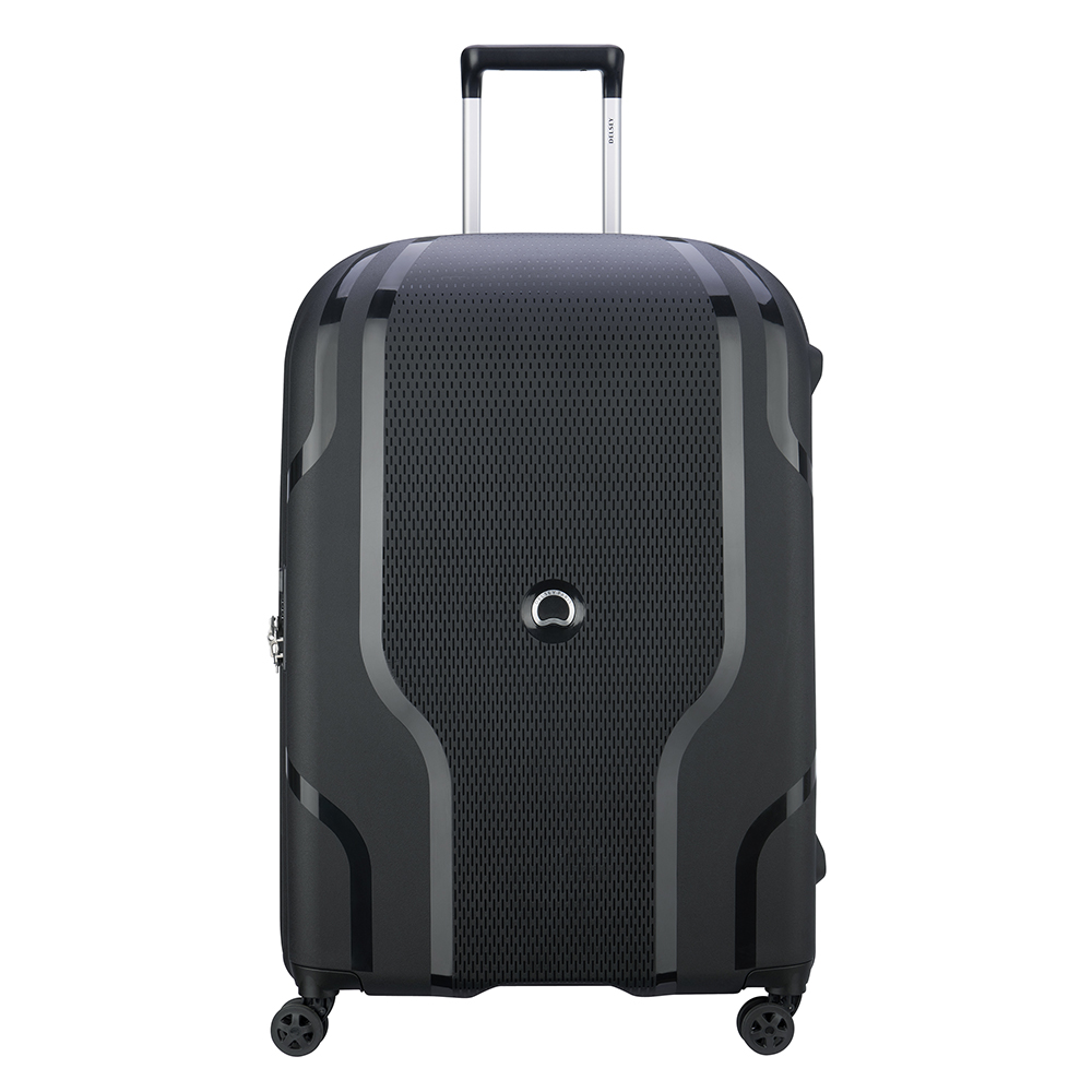 Delsey Clavel 4 Wheel Trolley Expandable 76 cm Black