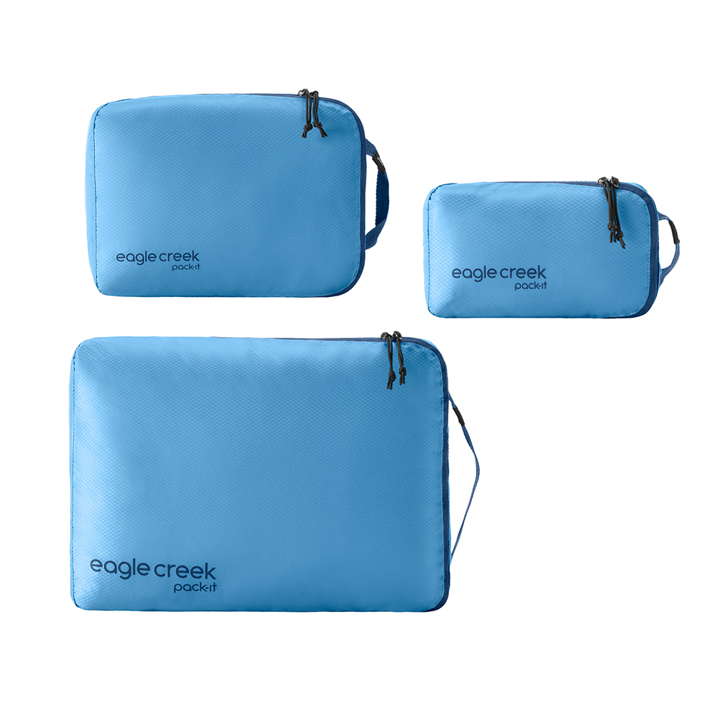 Eagle Creek Pack-It Isolate Cube Set XS/S/M Blue Dawn