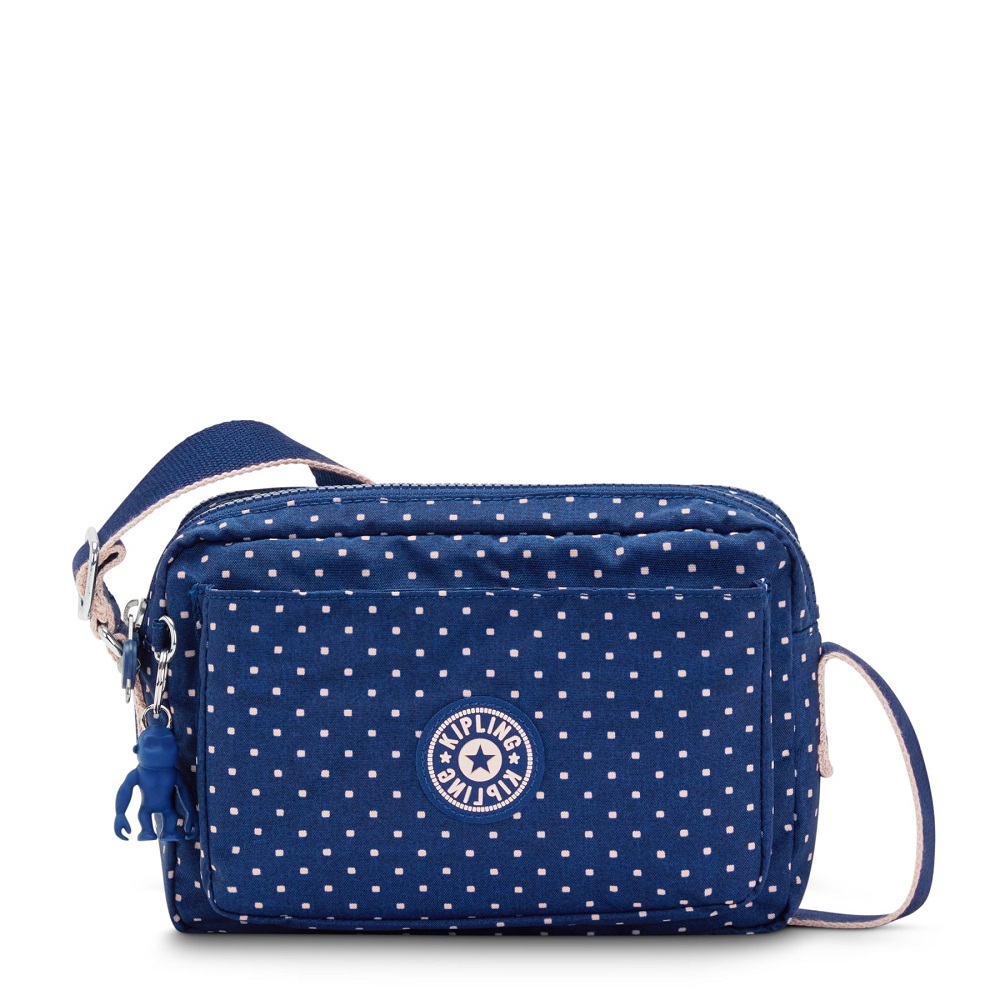 Kipling Medium Schoudertas / Crossbody Tas  Dames -  Polyamide - Abanu M     -  Blauw