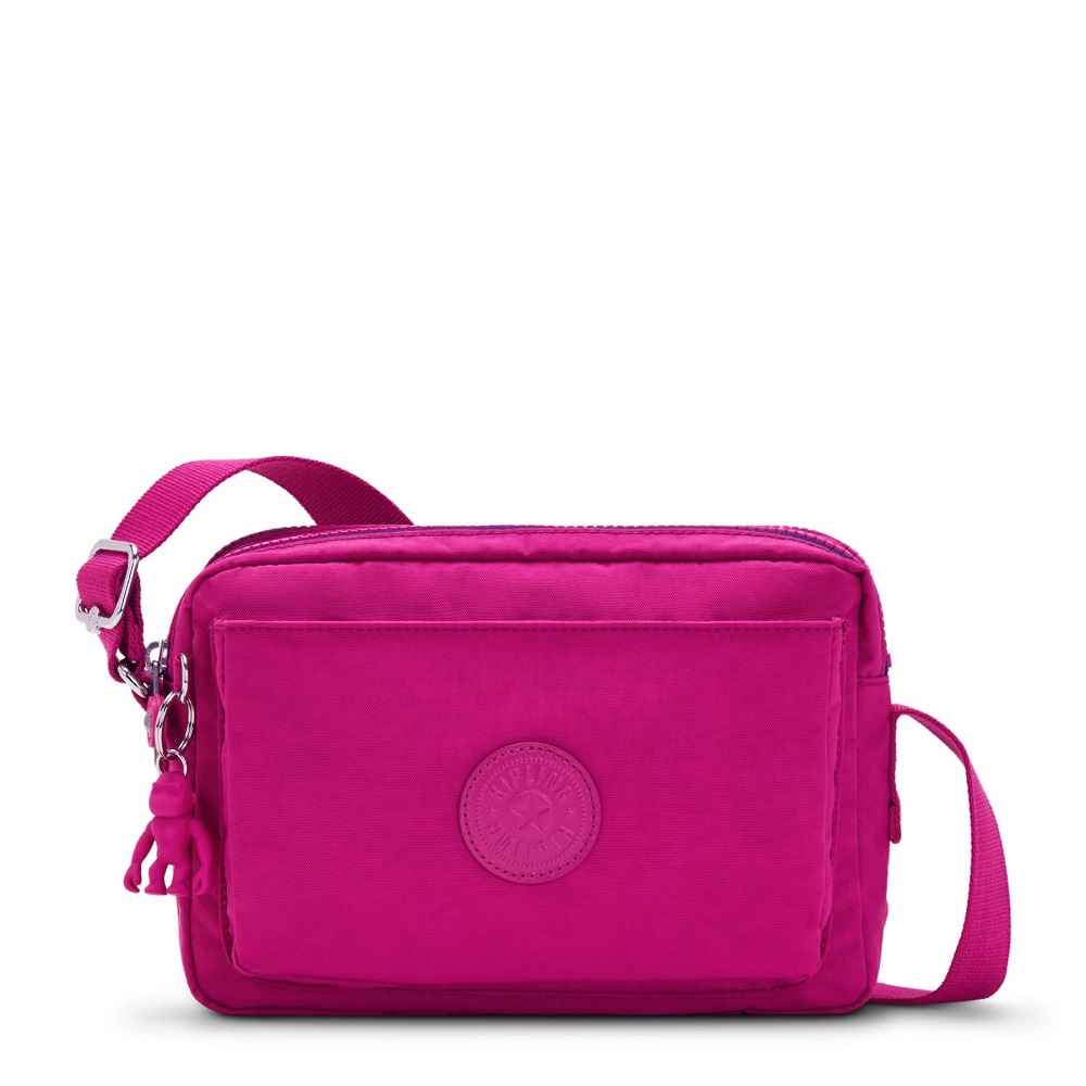 Kipling ABANU M Tas - Pink Fuchsia