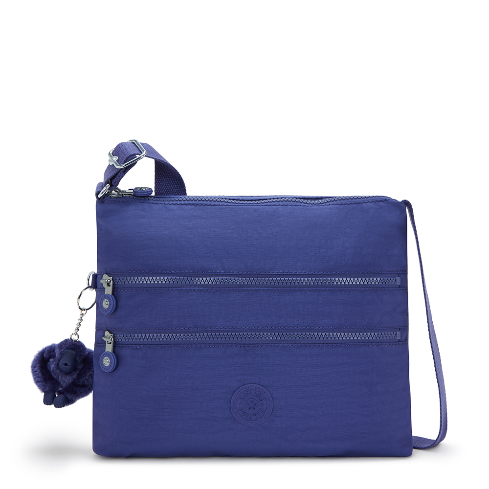 Kipling Alvar Schoudertas Ocean Blue