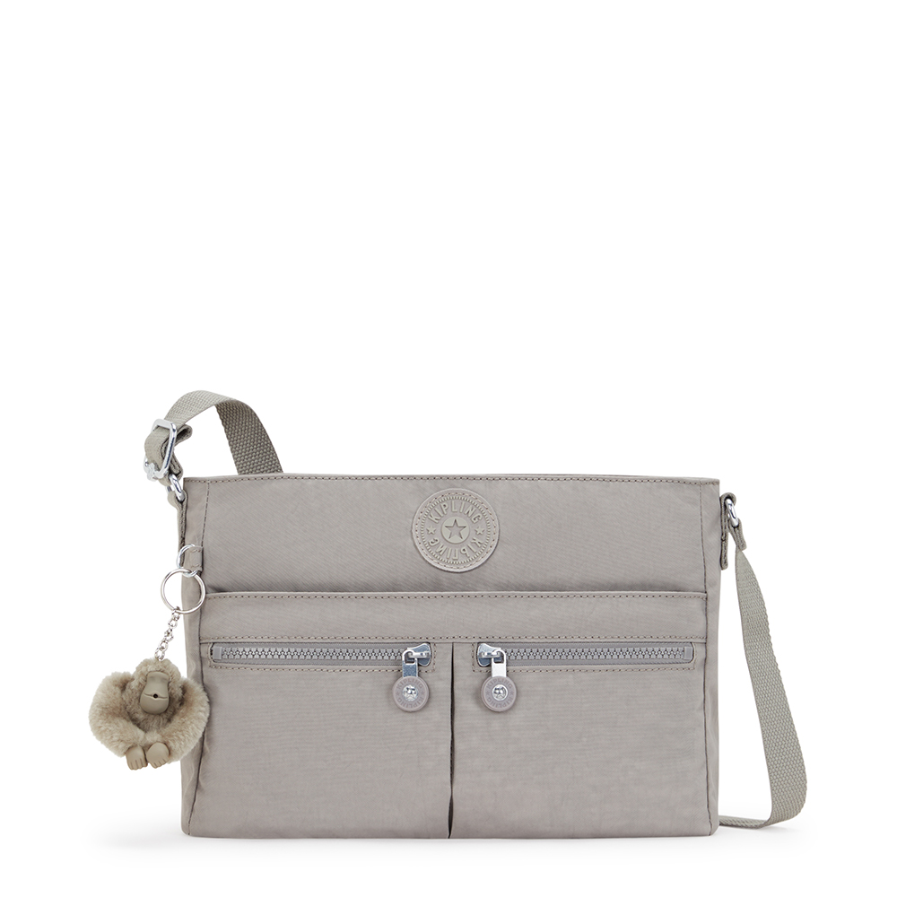 Kipling New Angie Schoudertas Grey Gris