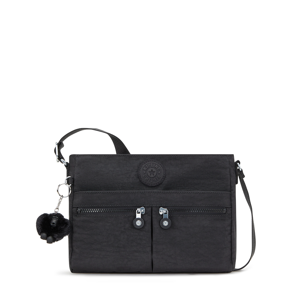 Kipling New Angie Schoudertas Black Noir