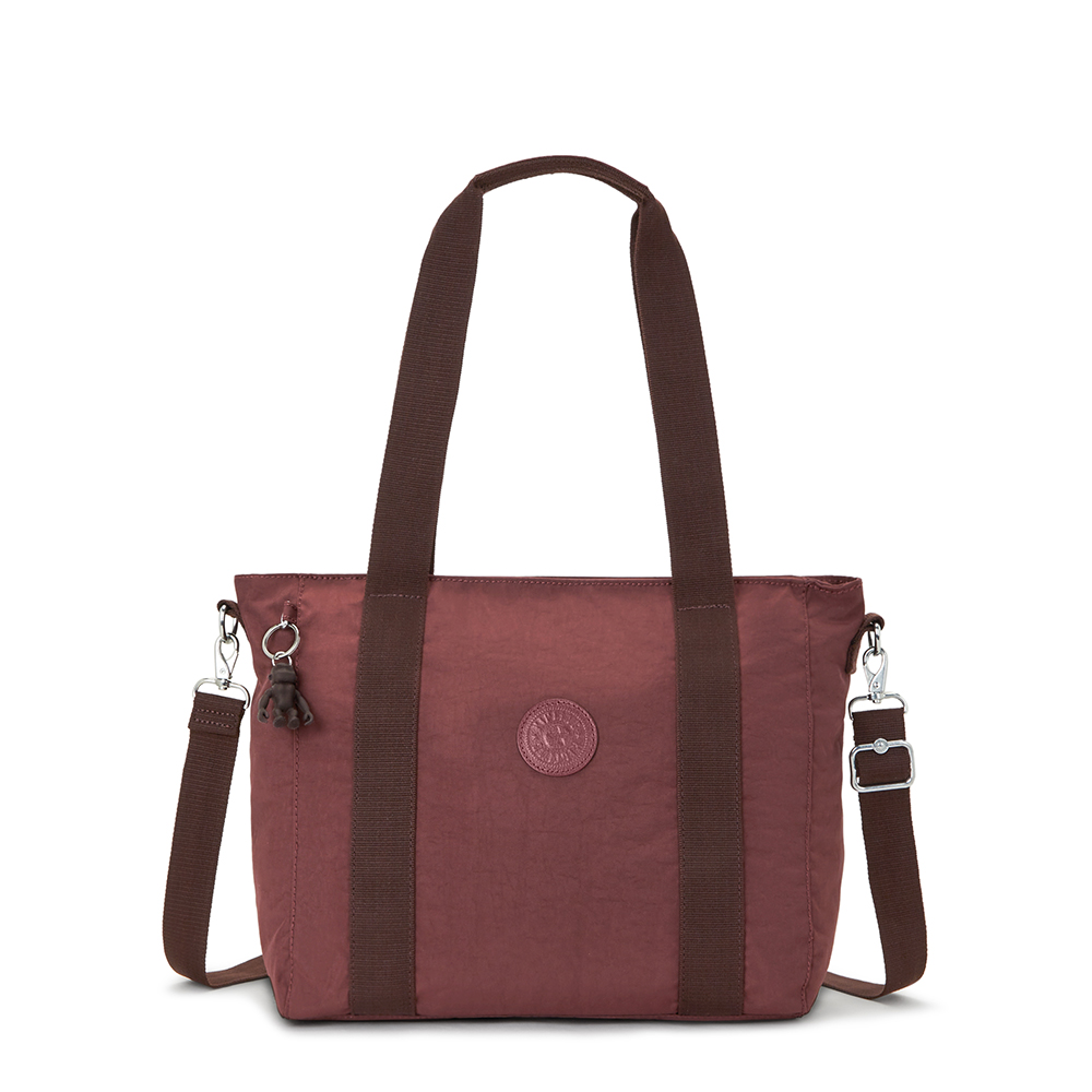 Kipling ASSENI S Dames Tas - Mahogany