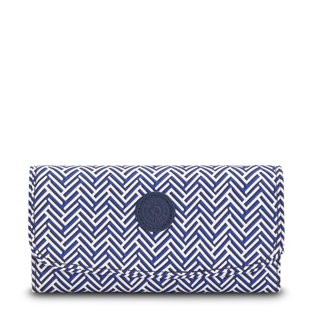 Kipling MONEY LAND Dames Portemonnee - Urban Chevron