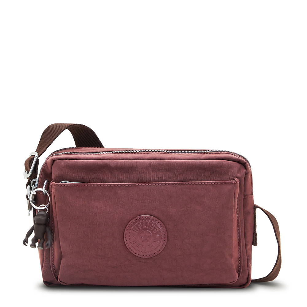 Kipling ABANU M Dames Tas - Mahogany