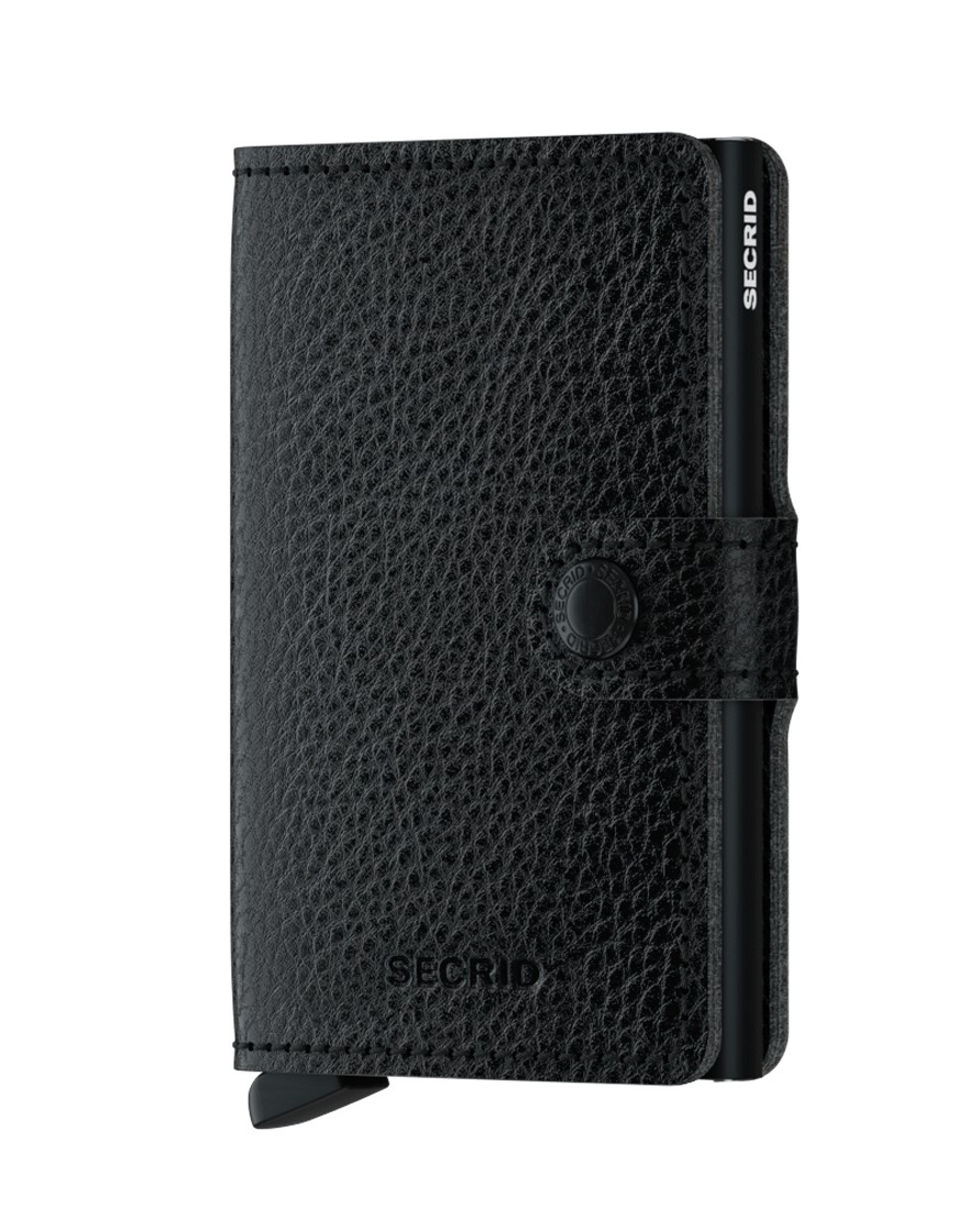 Secrid Mini Wallet Portemonnee Veg Black / Black