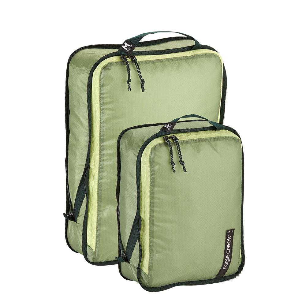 Eagle Creek Pack-It Isolate Compression Cube Set S/M - mossy green