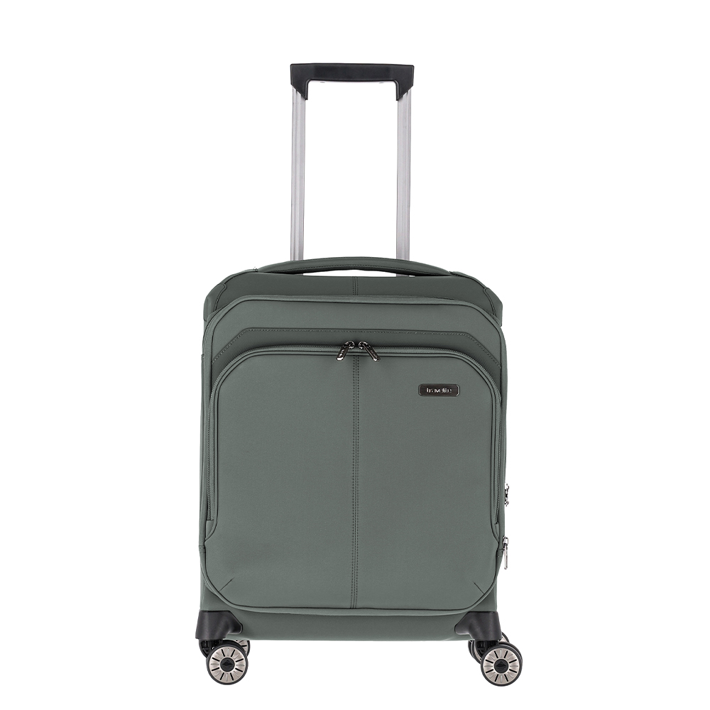 Travelite Priima 4 Wheel Handbagage Trolley 55 cm Expandable Olive