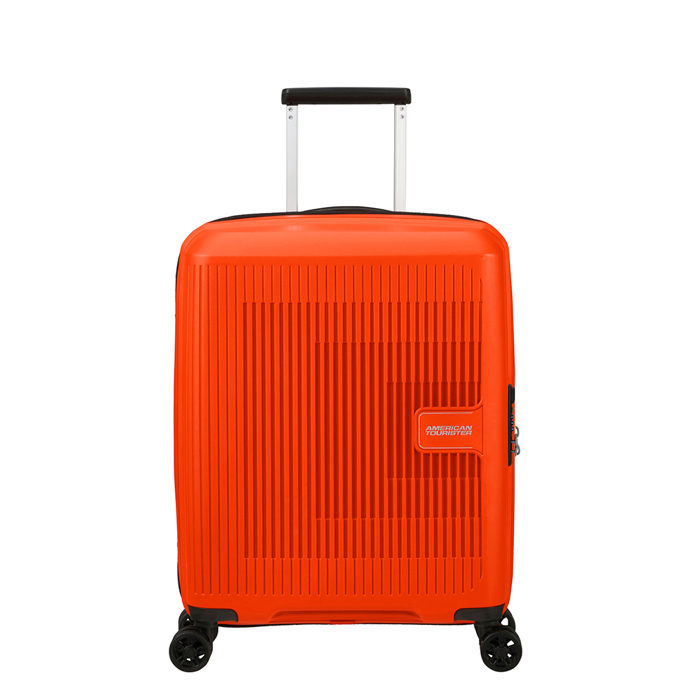 American Tourister Reiskoffer - Aerostep Spinner 55/20 uitbreidbaar (Handbagage) Bright Orange