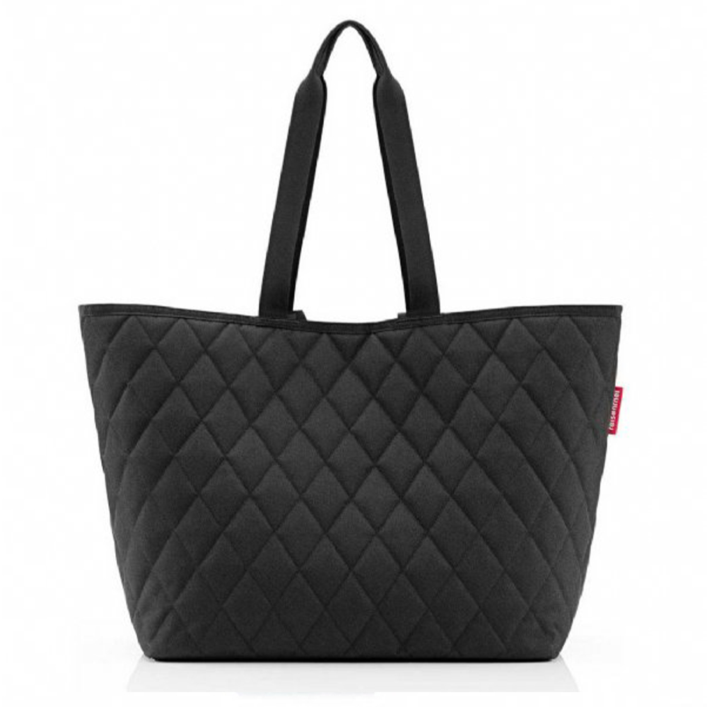 Reisenthel Classic Shopper XL Schoudertas - 26L - Rhombus Black Zwart