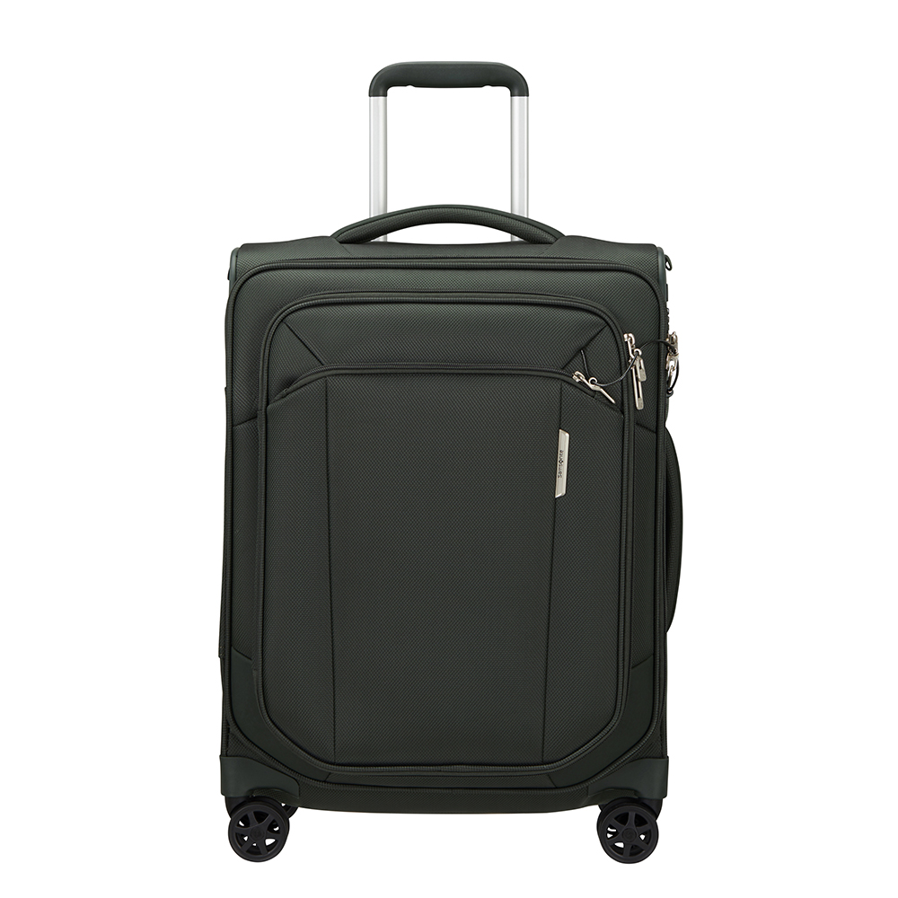 Samsonite Reiskoffer Met Laptopvak - Respark Spinner 55/20 Strict (Handbagage) Forest Green