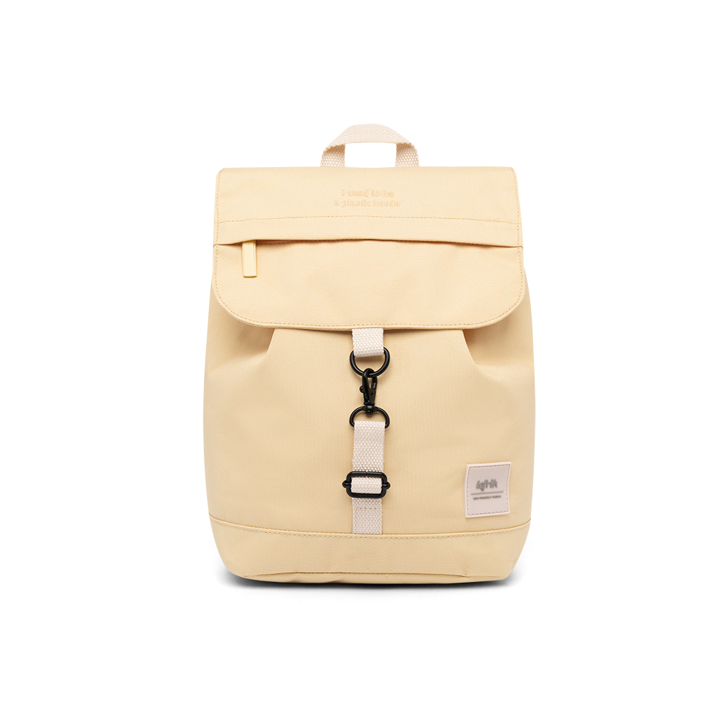 Lefrik Scout Mini Rugzak - Eco Friendly - Recycled Materiaal - Butter