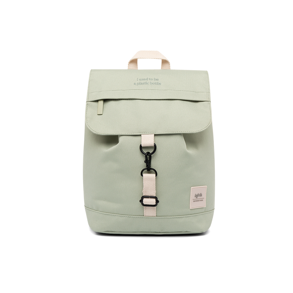 Lefrik Scout Mini Rugzak - Eco Friendly - Recycled Materiaal - Sage